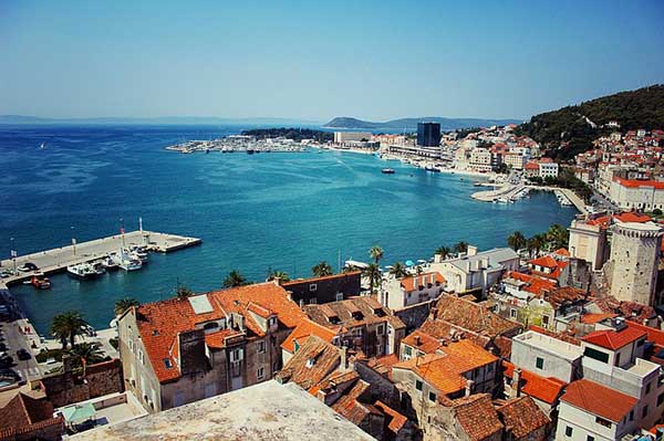 Ruta de navegación por Split, en Croacia ⛵