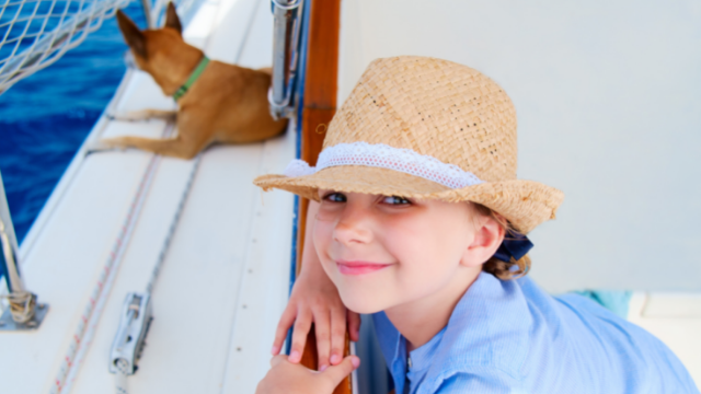 sailing with pets_kids and pets on board